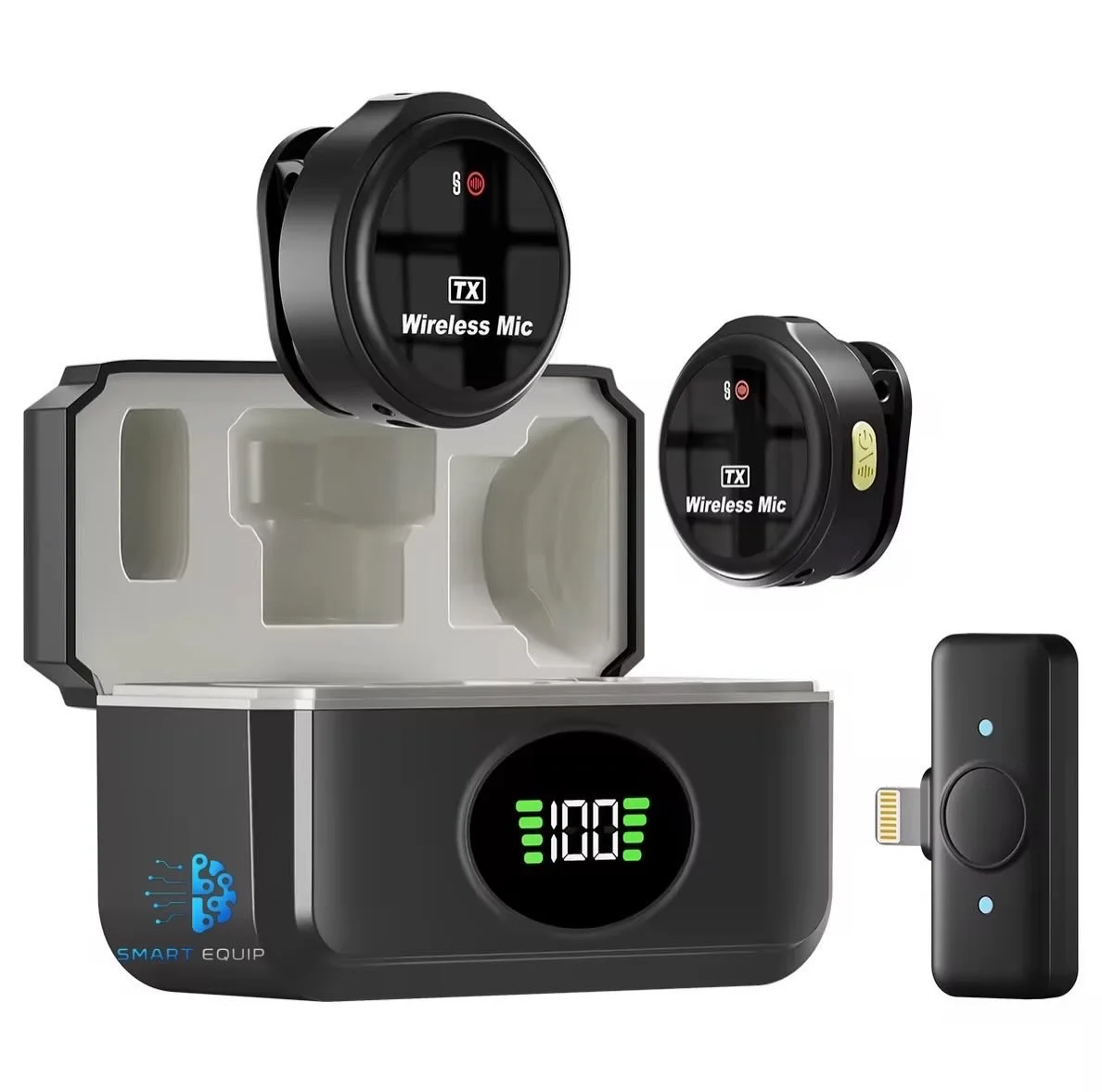 Mini Microphone  Cravate Pro –  Sans Fil Q8