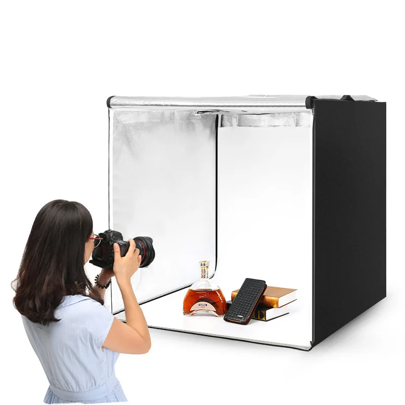 Boîte Studio LED Pliable 40 cm – Éclairage Professionnel pour Photos et Vidéos
