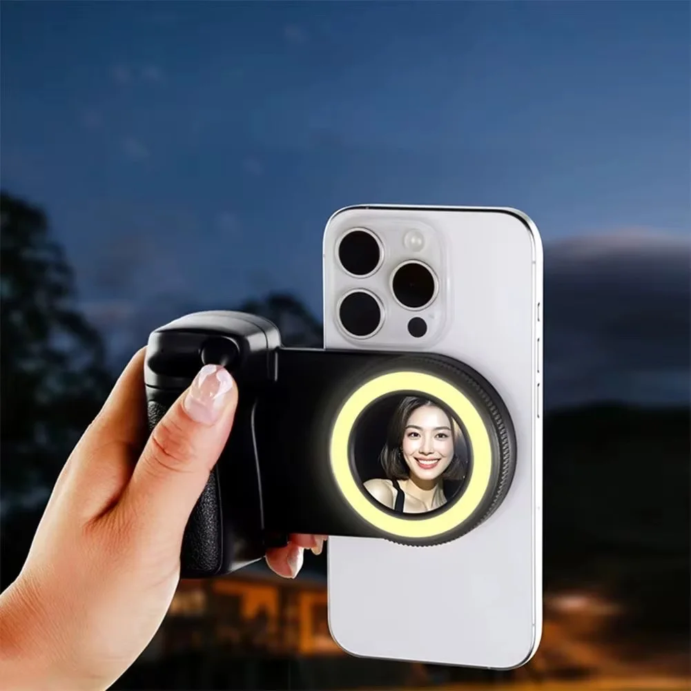 📸 FunShot Magnetic Grip 2 – Selfie Light & Stabilisateur Magnétique
