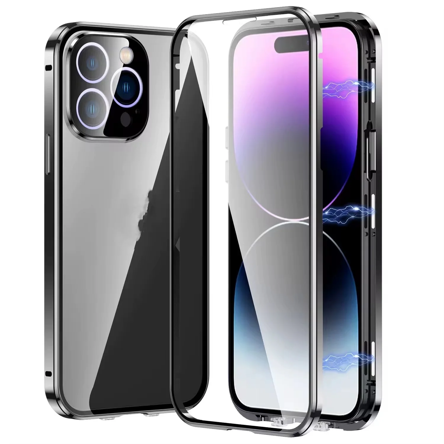 Coque Magnétique Transparente Ultra-Protection – 360°