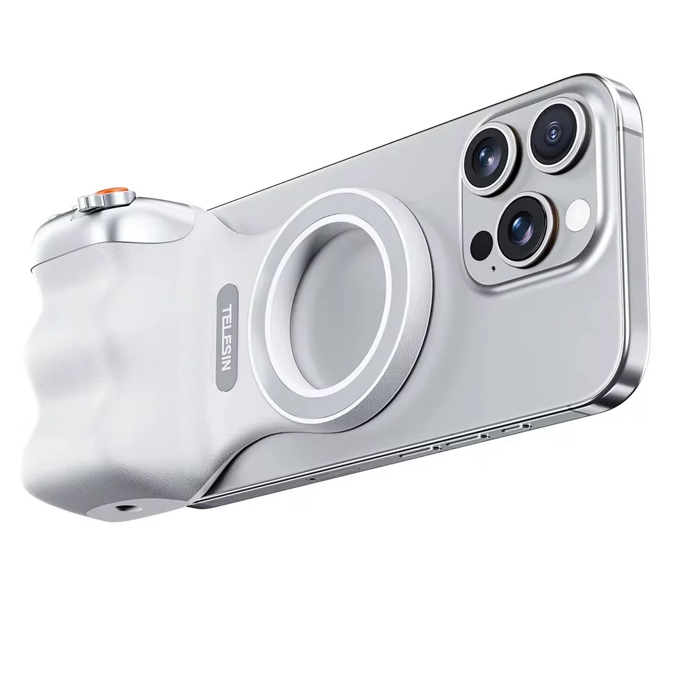 Poignée Photo Magnétique 360° Fun Shot – Contrôle Pro pour Smartphone