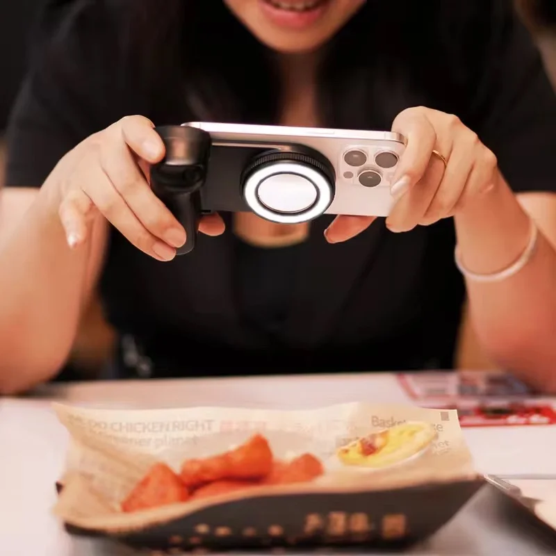 📸 FunShot Magnetic Grip 2 – Selfie Light & Stabilisateur Magnétique