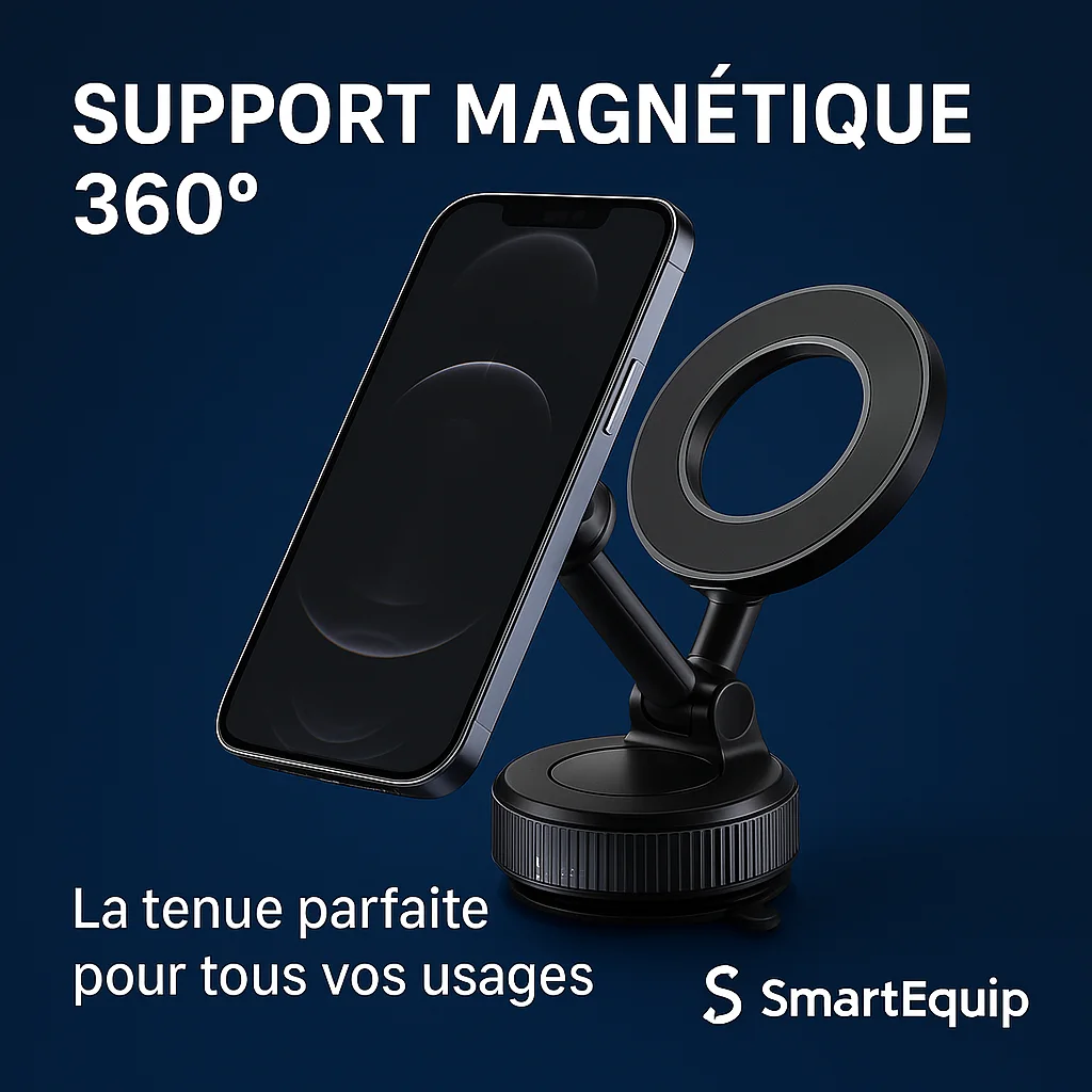 Support Magnétique 360° Premium