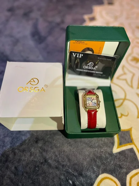 ORSGA ساعة نسائية فاخرة من