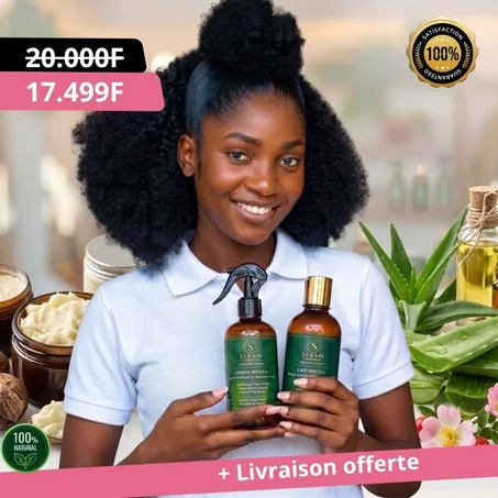 ✅Transformez instantanément vos cheveux secs et rebelles en une matière soyeuse, souple et facile à coiffer. L'effet est immédiat, dès la première application
