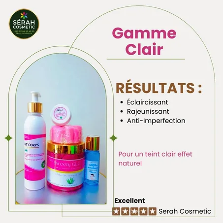 Gamme éclaircissante