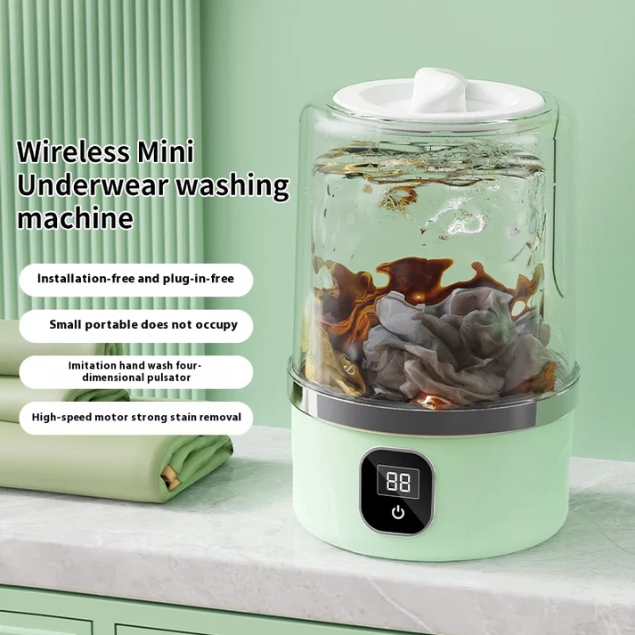 Rechargeable Portable Mini Washing Machine