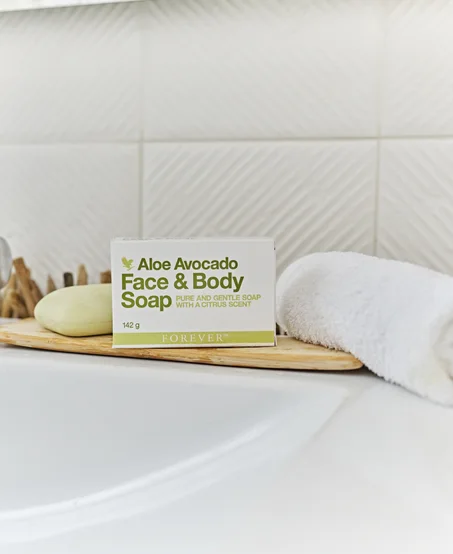 صابون الأفوكادو للوجه والجسم