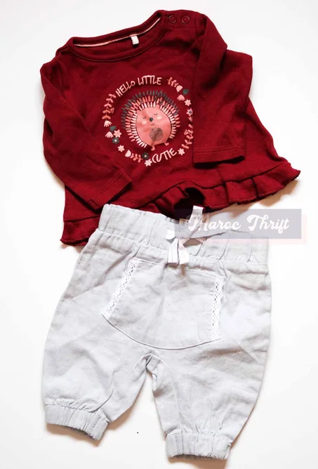 Article NEUF Ensemble nouveau né 0-2mois