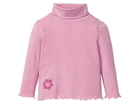 t-shirts à col roulé pour fille