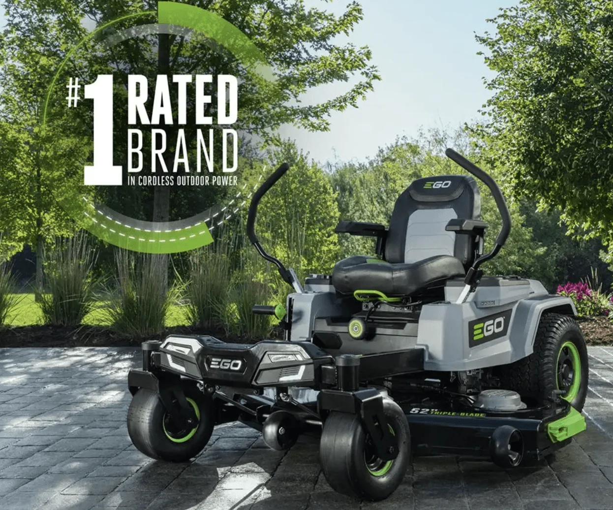EGO Power+ 52″ Z6 Zero Turn Mower – ZT5207L