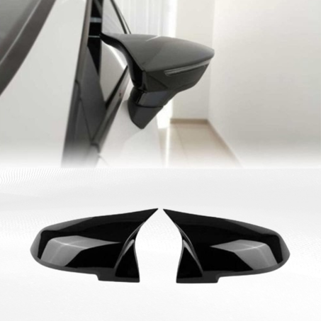 غطاء مرآة باتمان الأسود للسيارة