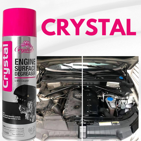 كريستال منظف محرك السيارة