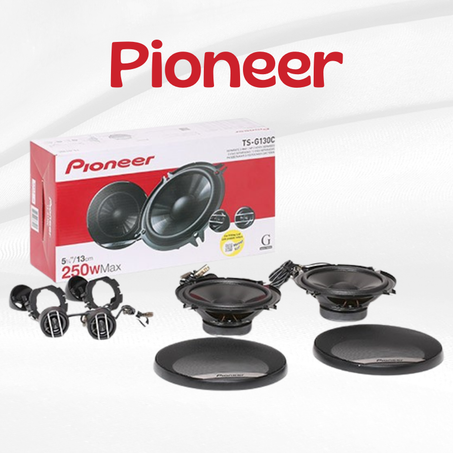 مكبرات صوت للسيارة PIONEER – أداء قوي بمقاسات متعددة