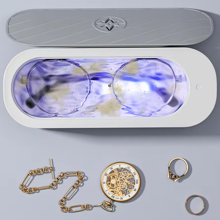 منظف صغير بالموجات فوق الصوتية