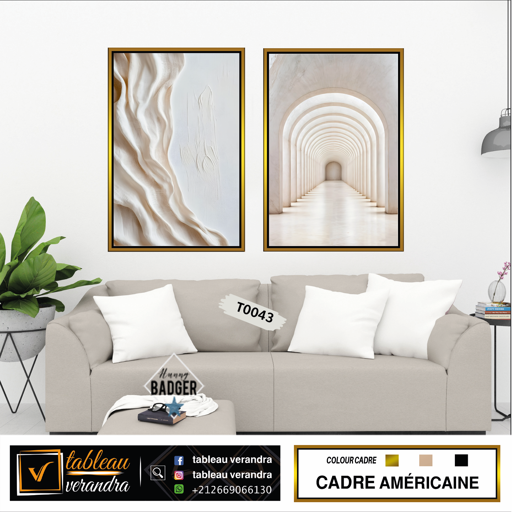 tableaux 3D moderne