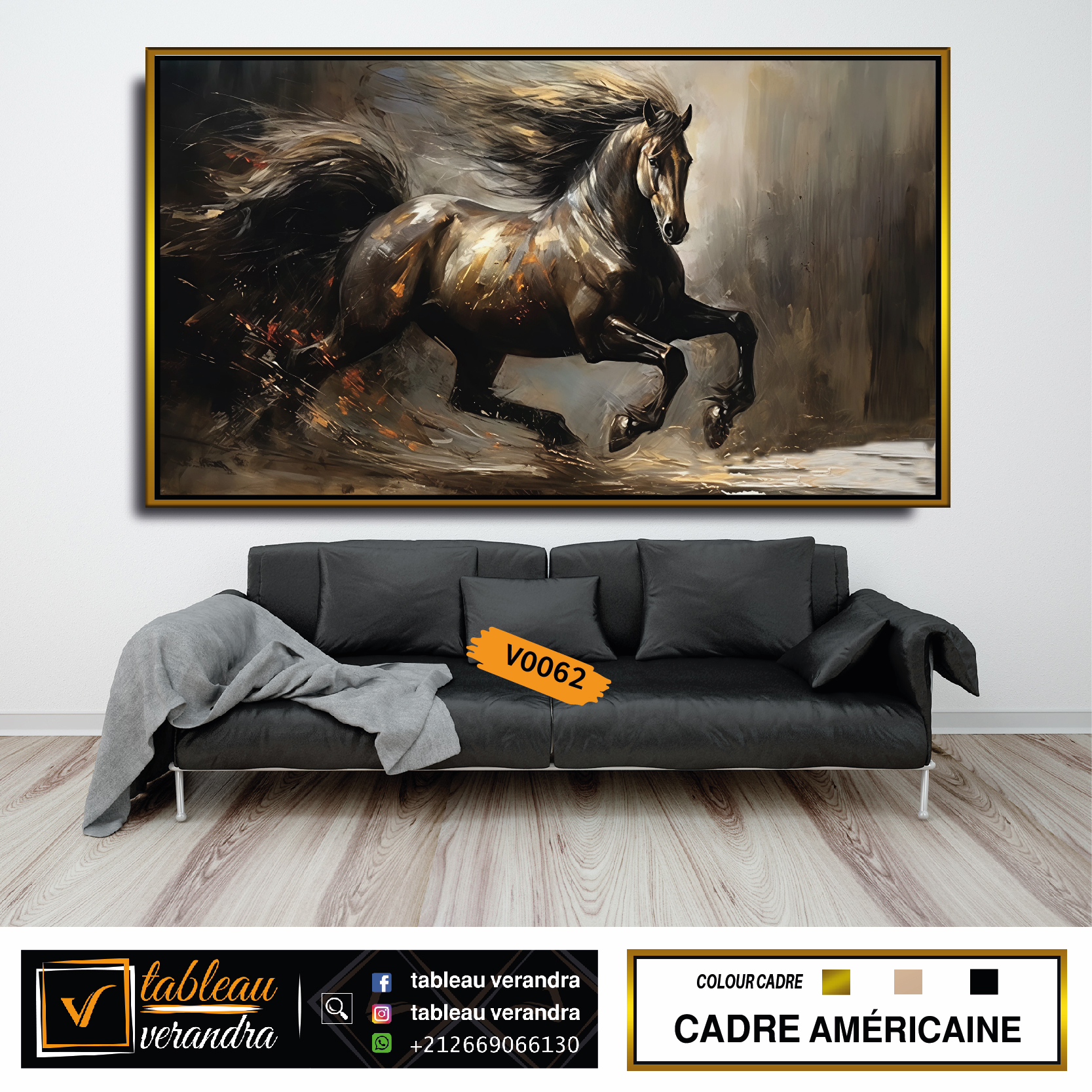 tableaux  cheval