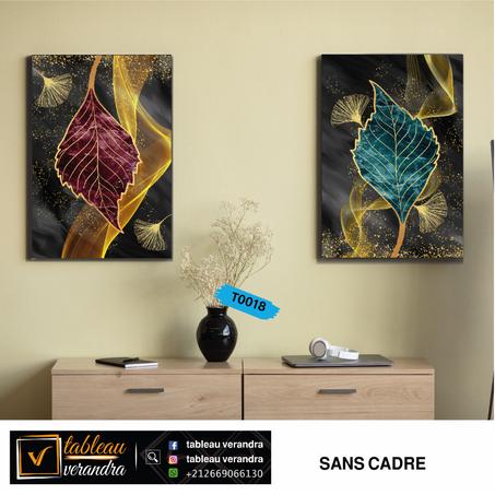 tableaux floral moderne