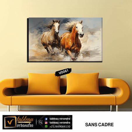 tableaux decoration cheval