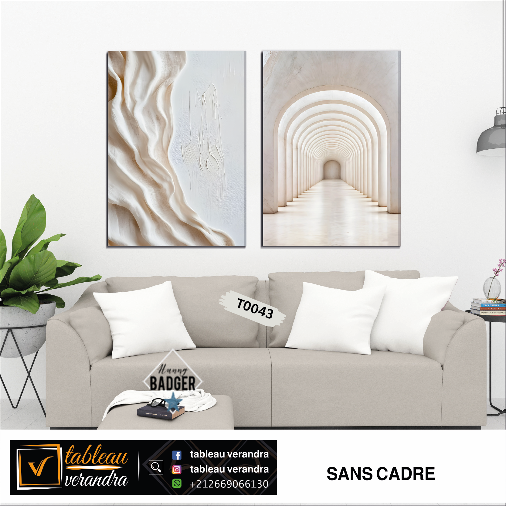 tableaux 3D moderne