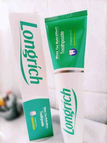 Pâte Dentifrice au Thé Blanc 200g Longrich