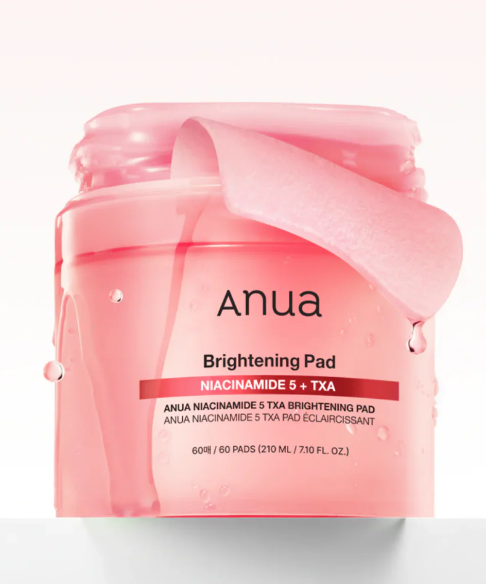 Anua, Pads Eclaircissants Niacinamide 5 TXA, 60pcs