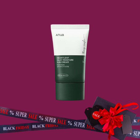 ANUA - Heartleaf Silky Moisture Sun Cream SPF 50+ PA++++