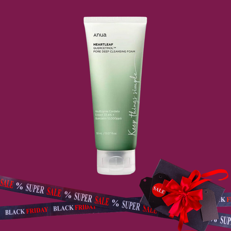 Anua - Heartleaf Succinic Moisture Cleansing Foam - Mousse nettoyante - 150 ml