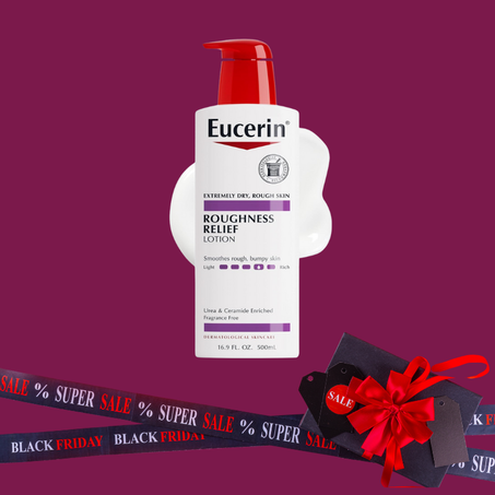 Eucerin, Lotion pour le soulagement des rugosités, Sans parfum, 500 ml