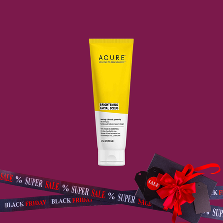 ACURE, Gommage illuminateur pour le visage, 118 ml