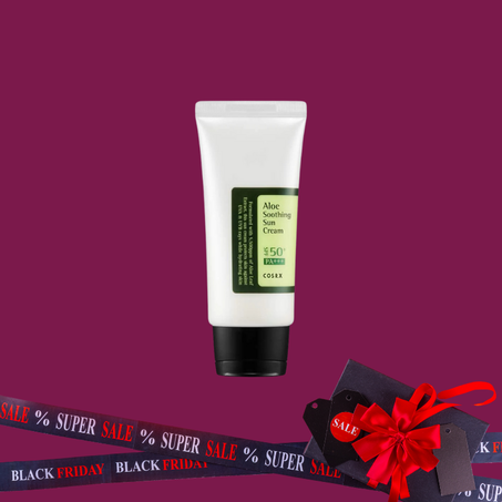 CosRx, Crème solaire apaisante à l'aloès, PA+++, FPS 50+, 50 ml
