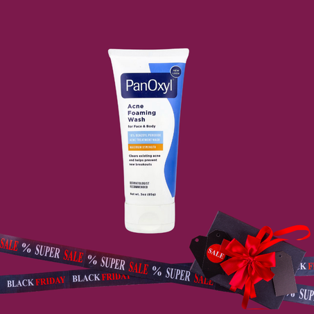 PanOxy 10%l, Nettoyant moussant contre l'acné pour le visage et le corps, Efficacité maximale, 85 g