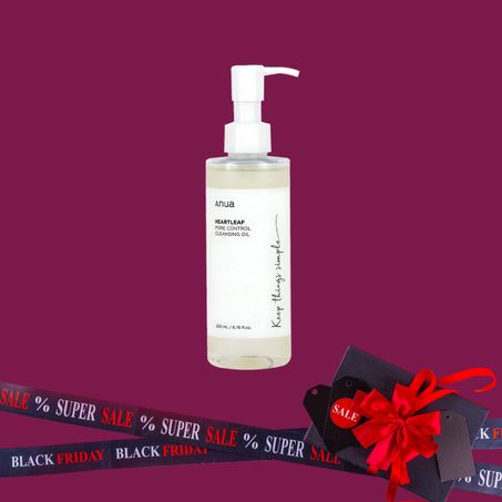 Anua - Heartleaf Pore Control Cleansing Oil - Huile nettoyante démaquillante -200 ml
