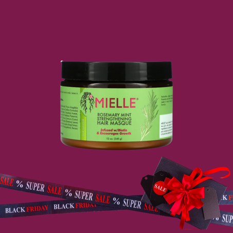 Mielle, Masque capillaire fortifiant, Romarin et menthe, 340 g