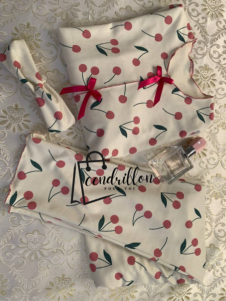 Pyjama cerise 🍒