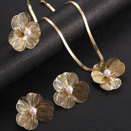 Conjunto “Orquídea Dorada”