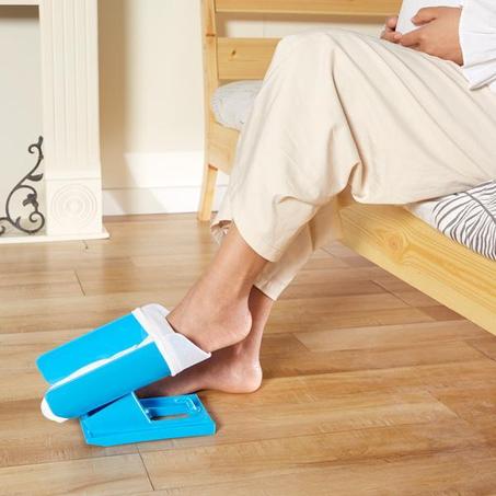 Un mango cómodo que también te ayuda a ponerte los zapatos sin esfuerzo