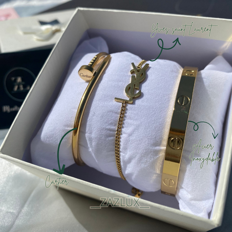 Cartier Clou + Love + YSL