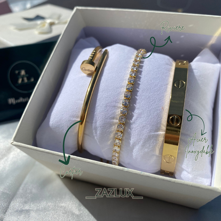 Cartier Clou + Love + riviere