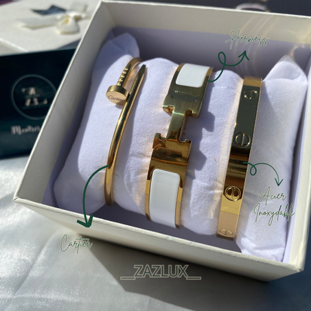 Cartier Clou + Love + Hermess