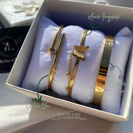 Cartier Clou + Love + faracha