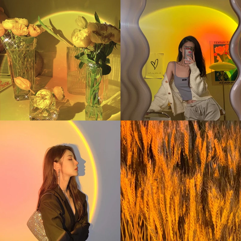 LED غروب الشمس