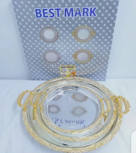 3 صواني مرايا فاخرين تركيين