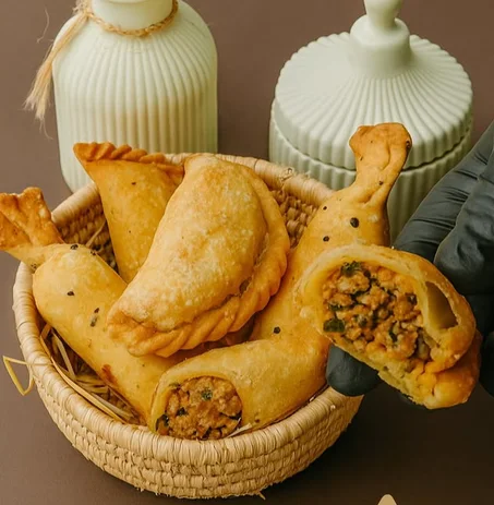 Samboussek viande hachée