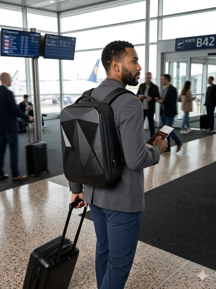 Sac à Dos Business & Voyage – Le Pack Connectivité Élite (Waterproof)