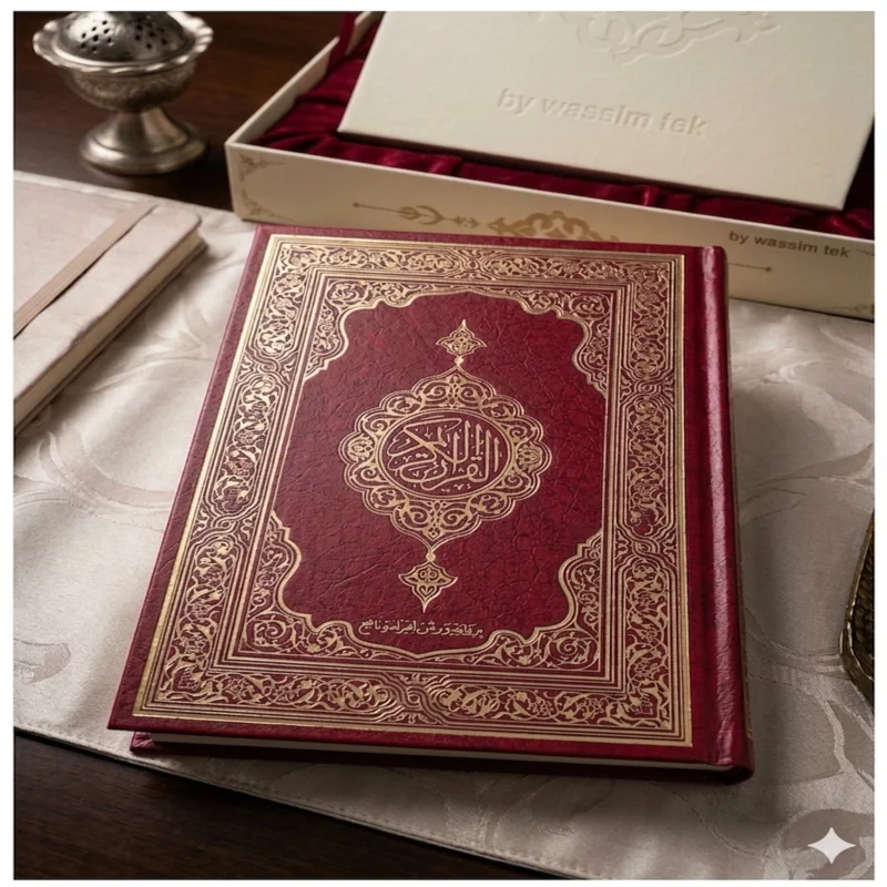 Pack Cadeau : مصحف + سجادة + تسبيح