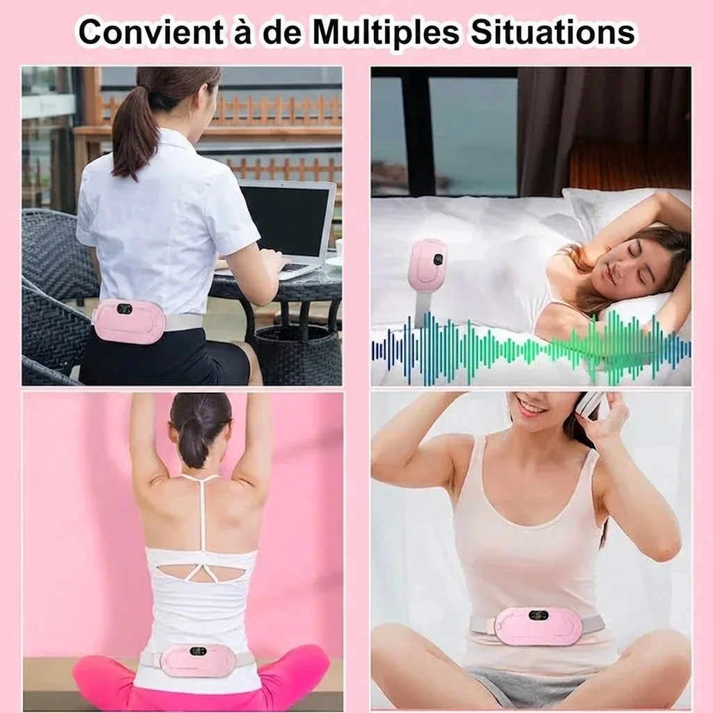 Ceinture chauffante pour crampes menstruelles