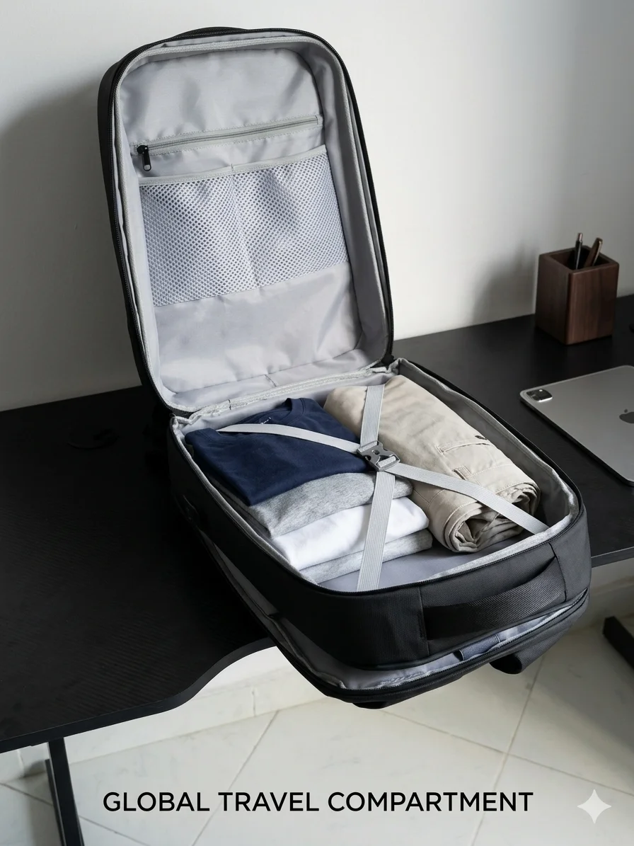 Sac à Dos Business & Voyage – Le Pack Connectivité Élite (Waterproof)
