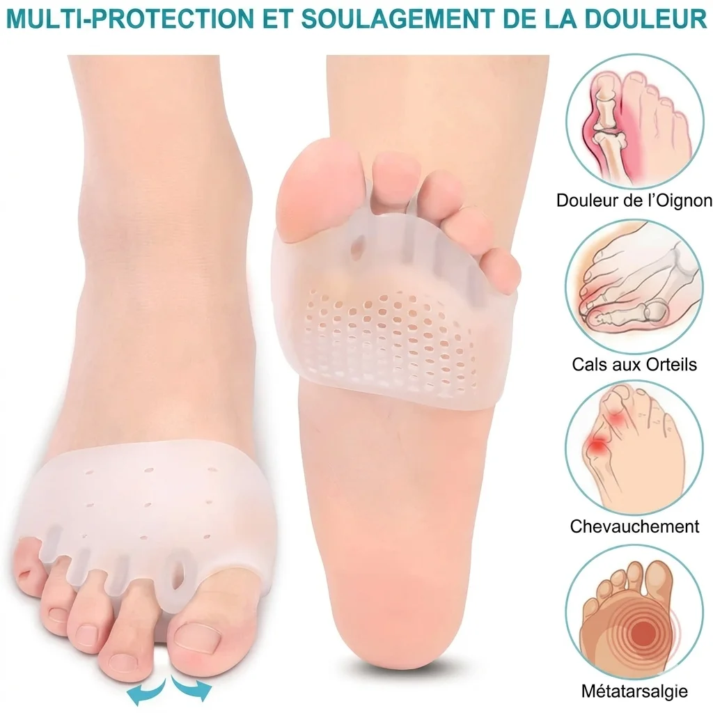 Séparateur, correcteur, et soulageur d'orteils