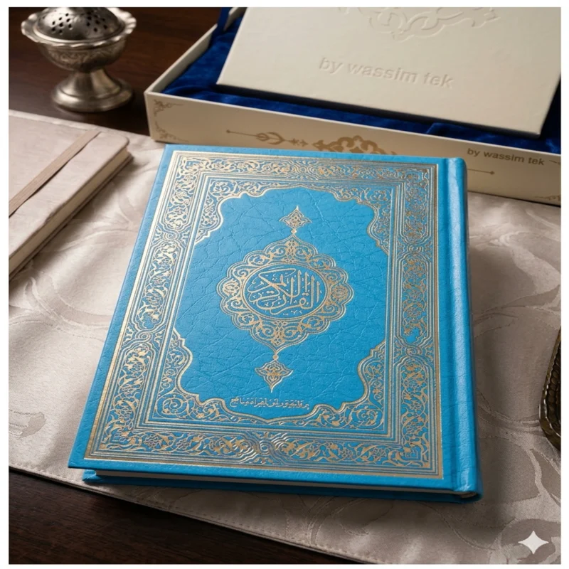 Pack Cadeau : مصحف + سجادة + تسبيح